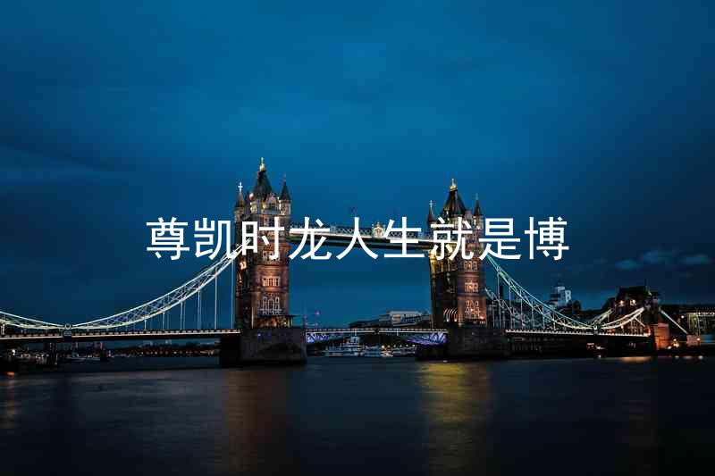 尊凯时龙人生就是博